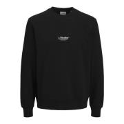 Sweater Jack &amp; Jones 12284682 SOHO SWEAT CREW-BLACK