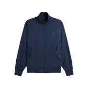 Windjack Fred Perry Classic Harrington Jacket Tennis Blue