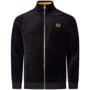 Trainingsjack Sergio Tacchini Court Velour Track Top Jacket Black