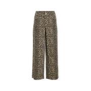 Broek Vila Chia Trousers - Birch/Leo