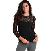 Blouse Admas Kanten top met lange mouwen Lace