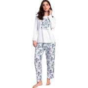 Setjes Admas Pyjama broek top lange mouwen Toile De Jouy