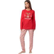Setjes Admas Pyjama broek top lange mouwen Reindeer