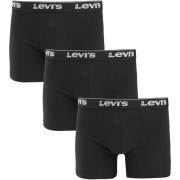 Boxers Levis Boxershorts 3-Pack Uni Zwart
