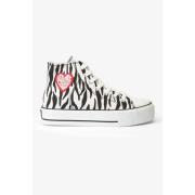 Lage Sneakers Le Temps des Cerises City witte sneakers