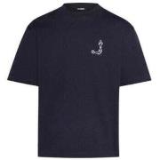 T-shirt Korte Mouw Jacquemus 246JS151-2125-390-DARKNAVY-S