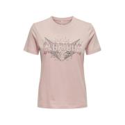 T-shirt Korte Mouw Only -