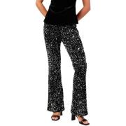 Broek Admas Elastische paillettenbroek Lentejuelas