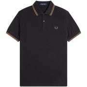 Polo Shirt Korte Mouw Fred Perry Fp Twin Tipped Fred Perry Shirt