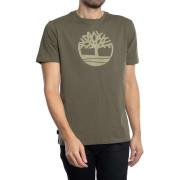 T-shirt Korte Mouw Timberland T-shirt met boomlogo