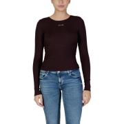 T-Shirt Lange Mouw Guess NAT RIB LS TOP V6RP08 KD932