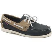 Laarzen Sebago Bootschoenen Docksides Portland Navy Beige