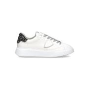 Lage Sneakers Philippe Model BTLD VG13 TEMPLE-VEAU GLITTER_BLANC