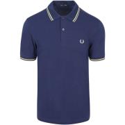 T-shirt Fred Perry Polo Twin Tipped M3600 Donkerblauw 48A