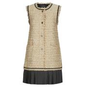 Korte Jurk Karl Lagerfeld BOUCLE SLEEVELESS DRESS