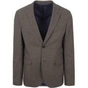 Kostuum Suitable Strato Pied De Poule Kostuum Wol Ember Gold