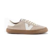 Lage Sneakers Victoria 1186103 Olmo Barefoot Efecto Serraje - Arena