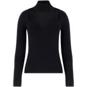 T-Shirt Lange Mouw Guess Ls Mn Lucy Rhinestones Swtr