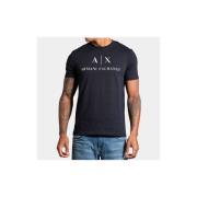 T-shirt Korte Mouw EAX Slim fit jersey t-shirt