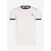 T-shirt Korte Mouw Fred Perry Taped ringer t-shirt