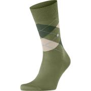 Socks Burlington Manchester Sok Ruit Groen 7473