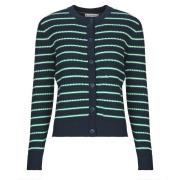 Vest Tommy Hilfiger CO CABLE FINE GG C-NK LS CARDI