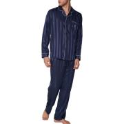 Pyjama's / nachthemden Admas Satijnen pyjama loungewear shirt en broek...