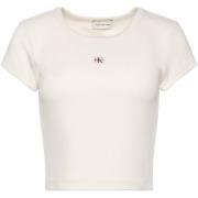 T-shirt Korte Mouw Ck Jeans Woven Label 2X2 Baby