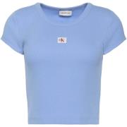 T-shirt Korte Mouw Ck Jeans Woven Label 2X2 Baby