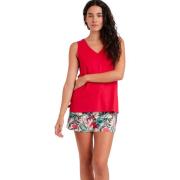 Pyjama's / nachthemden Admas Pyjamashort tanktop Tropical Spirit
