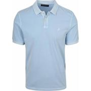 Polo Shirt Korte Mouw Marc O'Polo Poloshirt Piqué Dusted Blauw