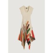 Lange Jurk Desigual VEST_BRUSHES_LACROIX 26SWVK39