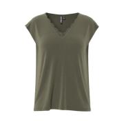 T-shirt Korte Mouw Pieces -