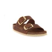 Sandalen BIRKENSTOCK ARIZONA COGNAC BIG BUCKLE CAL S