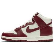 Hoge Sneakers Nike Dunk High Sail Team Red
