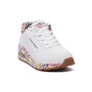 Lage Sneakers Skechers WHT UNO LOVING