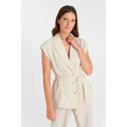 Blazer Le Temps des Cerises Mouwloos jack TAYRA