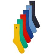 Sportsokken Polo Ralph Lauren SOLIDS-CREW SOCK-6 PACK