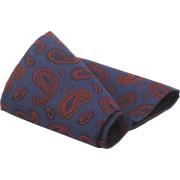 Schoenaccessoires Suitable Zijde Pochet Paisley Navy