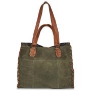 Boodschappentas Pieces PCSALLI SUEDE SHOPPER