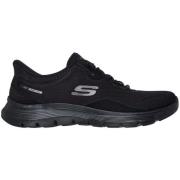 Instappers Skechers FLEX APPEAL 5.0 EASY BREEZY - black
