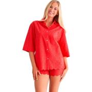 Overhemd Lisca Strandshirt met driekwart mouwen PANAMA
