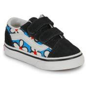 Lage Sneakers Vans Old Skool V PAINTED FLORAL Bright Azure