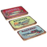 Schaaltjes en manden Signes Grimalt Grote Schaal Met Sardines