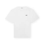 T-shirt Korte Mouw Autry Embroidered Logo Tee - White