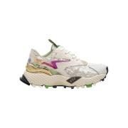 Lage Sneakers Exé Shoes EXÉ Sneakers 3020-8A - Green Fuxia Lea
