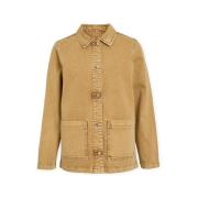 Mantel Vila Jaf Pocket Jacket - Tapenade