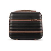 Koffer Solier Kuferek Podrózny Maly Abs Stl957 Czarny