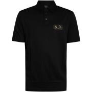 Polo Shirt Korte Mouw EAX Box-logo poloshirt