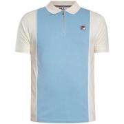 Polo Shirt Korte Mouw Fila Pierro Cut Sew Zip Polo Shirt